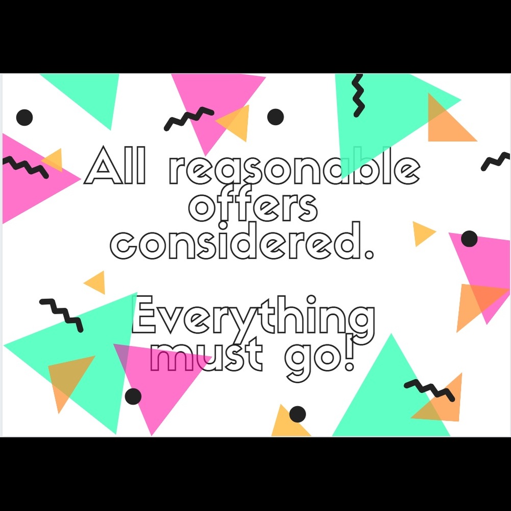Closet Sale - Everything Must Go!